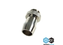 Barbed Fitting 1/4G, 1/2 ID H-Flow Knurled